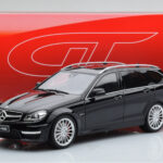 Mercedes C63 AMG S204 T-Modell Schwarz GT Spirit 1:18 - image 6 of 6