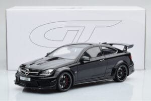 Mercedes C63 AMG W204 Black Series Schwarz GT Spirit 1:18 ZM019 Resin — Bild 7 von 7
