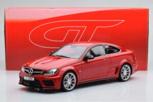 Mercedes C63 AMG W204 Black Series Rot GT Spirit 1:18 GT065 Resin — Bild 6 von 6
