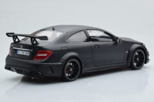 Mercedes C63 AMG W204 Black Series Matt Schwarz GT Spirit 1:18 GT843 Resin — Bild 2 von 6