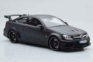 Mercedes C63 AMG W204 Black Series Matt Schwarz GT Spirit 1:18 GT843 Resin — Bild 4 von 6