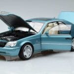 Mercedes CL600 C140 Blau Metallic Norev 1:18 183448 Metall - image 2 of 7