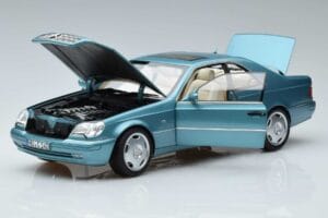Mercedes CL600 C140 Blau Metallic Norev 1:18 183448 Metall — Bild 2 von 7