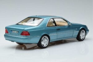 Mercedes CL600 C140 Blau Metallic Norev 1:18 183448 Metall — Bild 3 von 7