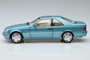 Mercedes CL600 C140 Blau Metallic Norev 1:18 183448 Metall — Bild 4 von 7