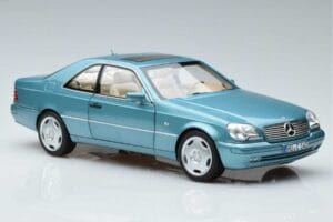 Mercedes CL600 C140 Blau Metallic Norev 1:18 183448 Metall — Bild 5 von 7