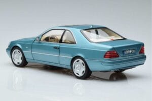 Mercedes CL600 C140 Blau Metallic Norev 1:18 183448 Metall — Bild 6 von 7