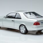 Mercedes CL600 C140 Silber Metallic Norev 1:18 183446 Metall - image 6 of 7