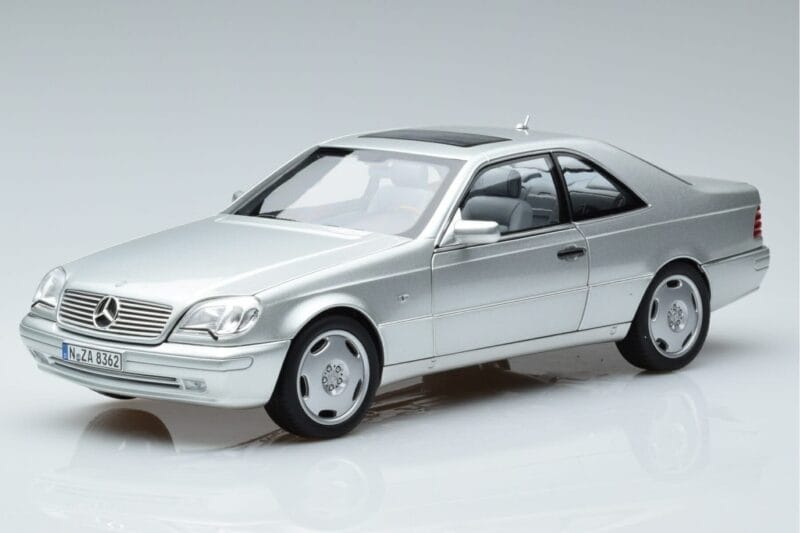 Mercedes CL600 C140 Silber Metallic Norev 1:18 183446 Metall