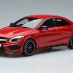Mercedes CLA 45 AMG C117 Jupiter Rot GT Spirit 1:18 GT031 Resin