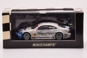 Mercedes CLK DTM Team Original Teile #12 P. Dumbreck DTM 2001 Minichamps 1:43 400023112 Metall — Bild 4 von 4