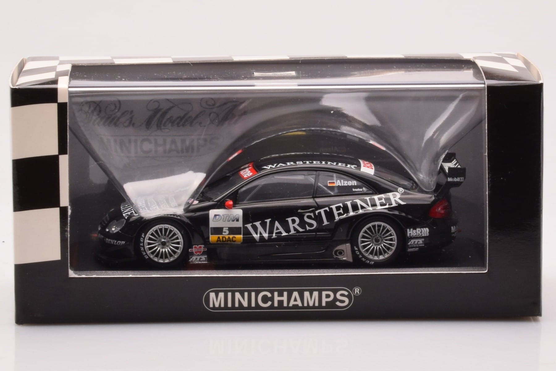 Mercedes CLK DTM Team Warsteiner AMG #5 U. Alzen DTM 2002 Minichamps 1:43 400023025 Metall — Bild 4 von 4