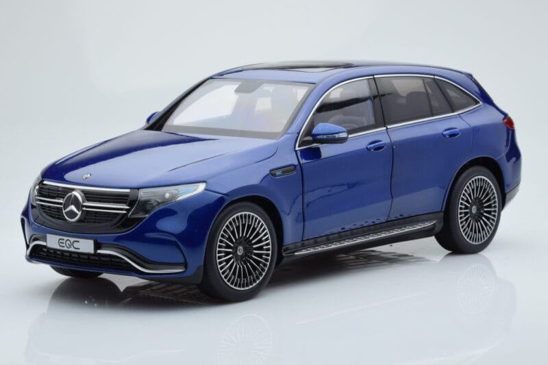 Mercedes EQC 400 Brilliant Blau NZG 1:18