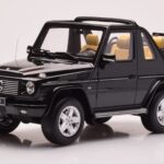 Mercedes G500 W463 Cabriolet Obsidian Schwarz Otto 1:18