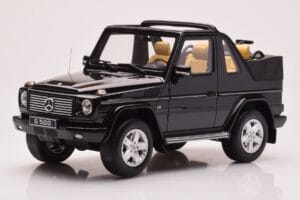 Mercedes G500 W463 Cabriolet Obsidian Schwarz Otto 1:18