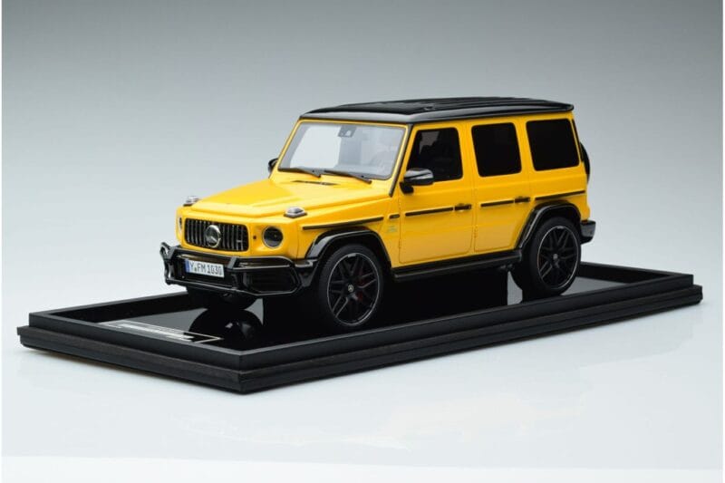 Mercedes AMG G63 W463 Gelb MotorHelix 1:18 MH018 Y Resin