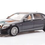 Mercedes Maybach S-Class W222 Brabus 900 Obsidian Schwarz Almost Real 1:18