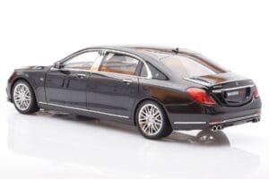 Mercedes Maybach S-Class W222 Brabus 900 Obsidian Schwarz Almost Real 1:18 860102 Metall — Bild 7 von 8