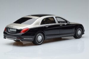 Mercedes Maybach S600 W222 Schwarz Silber GT Spirit 1:18 GT237 Resin — Bild 2 von 6