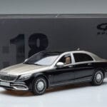 Mercedes Maybach S600 W222 Schwarz Silber GT Spirit 1:18 GT237 Resin - image 6 of 6