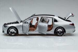 Mercedes Maybach S600 W222 V12 Biturbo Hightech Silber Almost Real 1:18 820118 Metall — Bild 4 von 12