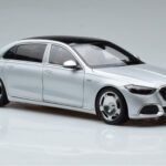 Mercedes Maybach S600 W222 V12 Biturbo Hightech Silber Almost Real 1:18 - image 6 of 12