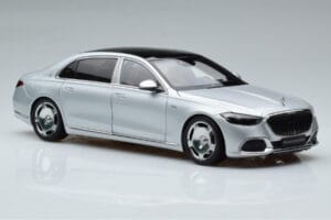 Mercedes Maybach S600 W222 V12 Biturbo Hightech Silber Almost Real 1:18 820118 Metall — Bild 6 von 12