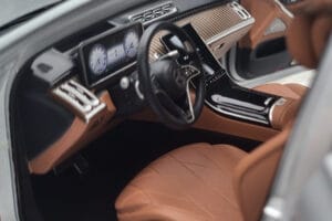 Mercedes Maybach S600 W222 V12 Biturbo Hightech Silber Almost Real 1:18 820118 Metall — Bild 10 von 12