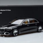 Mercedes Maybach S600 W222 V12 Biturbo Obsidian Schwarz Almost Real 1:18 - image 11 of 11