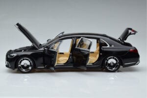 Mercedes Maybach S600 W222 V12 Biturbo Obsidian Schwarz Almost Real 1:18 820115 Metall — Bild 4 von 11