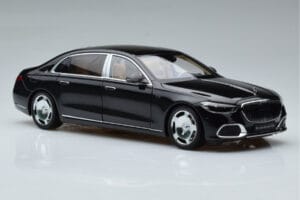Mercedes Maybach S600 W222 V12 Biturbo Obsidian Schwarz Almost Real 1:18 820115 Metall — Bild 6 von 11