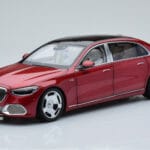 Mercedes Maybach S600 W222 V12 Biturbo Patagonia Rot Almost Real 1:18