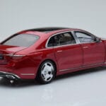 Mercedes Maybach S600 W222 V12 Biturbo Patagonia Rot Almost Real 1:18 - image 3 of 10