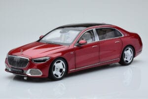 Mercedes Maybach S600 W222 V12 Biturbo Patagonia Rot Almost Real 1:18