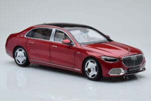 Mercedes Maybach S600 W222 V12 Biturbo Patagonia Rot Almost Real 1:18 820119 Metall — Bild 6 von 10