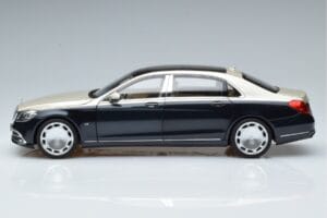 Mercedes Maybach S650 X222 Silberblau Norev 1:18 B66960615 Metall — Bild 4 von 7