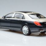 Mercedes Maybach S650 X222 Silberblau Norev 1:18 B66960615 Metall - image 6 of 7