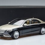 Mercedes Maybach S650 X222 Silberblau Norev 1:18 B66960615 Metall - image 7 of 7