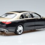 Mercedes Maybach S680 X223 Gold Schwarz Metallic Norev 1:18 183917 Metall - image 3 of 7