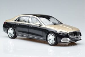 Mercedes Maybach S680 X223 Gold Schwarz Metallic Norev 1:18 183917 Metall — Bild 5 von 7