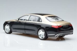 Mercedes Maybach S680 X223 Gold Schwarz Metallic Norev 1:18 183917 Metall — Bild 6 von 7