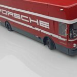 Mercedes O317 Porsche Transporter Rot CMR 1:18 - image 9 of 12
