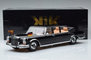 Mercedes 600 Pullman W100 Landaulet Queen Elizabeth II KK-Scale 1:18 KKDC181185 Metall — Bild 6 von 6