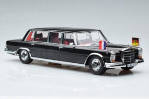 Mercedes 600 Pullman W100 W. Brandt G. Pompidou KK-Scale 1:18 KKDC181134 Metall — Bild 4 von 6