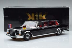 Mercedes 600 Pullman W100 W. Brandt G. Pompidou KK-Scale 1:18 KKDC181134 Metall — Bild 6 von 6