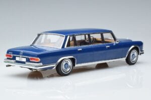 Mercedes S-Class 600 W100 LWB Pullman Dunkelblau MCG 1:18 MCG18189 Metall — Bild 2 von 6