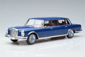 Mercedes S-Class 600 W100 LWB Pullman Dunkelblau MCG 1:18 MCG18189 Metall