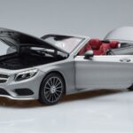 Mercedes S-Class A217 Cabriolet Grau Norev 1:18 B66960355 Metall - image 2 of 8