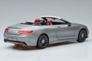 Mercedes S-Class A217 Cabriolet Grau Norev 1:18 B66960355 Metall — Bild 3 von 8