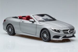 Mercedes S-Class A217 Cabriolet Grau Norev 1:18 B66960355 Metall — Bild 6 von 8